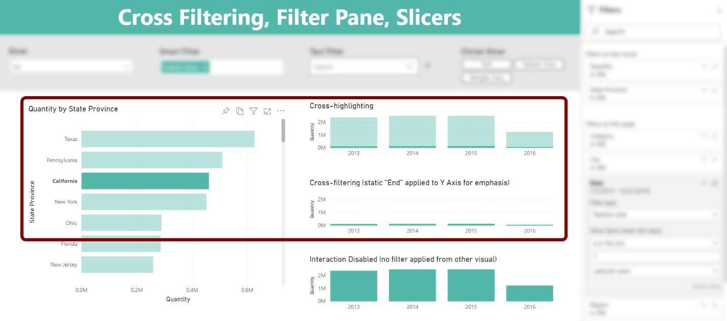 Can A Visual Filter A Slicer In Power Bi